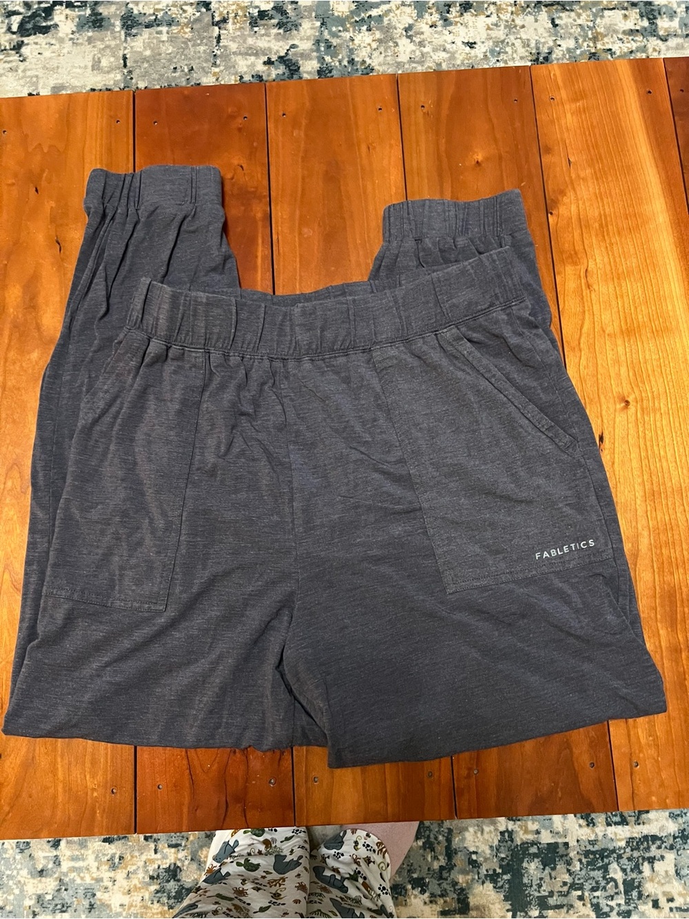 Fabletics Charcoal Bluish Grey Soft Lightweight Joggers—gently loved!